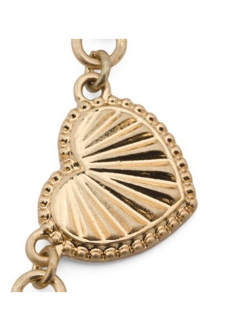 PATRICIA NASH Lovely Sparkle Gold Multi Heart Necklace - Picture 5 of 5
